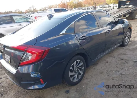 2018 Honda Civic Ex from USA, damaged, VIN 19XFC2F70JE004754